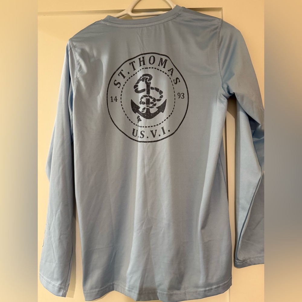 Sea Life Performance Long Sleeve T- St. Thomas BVI